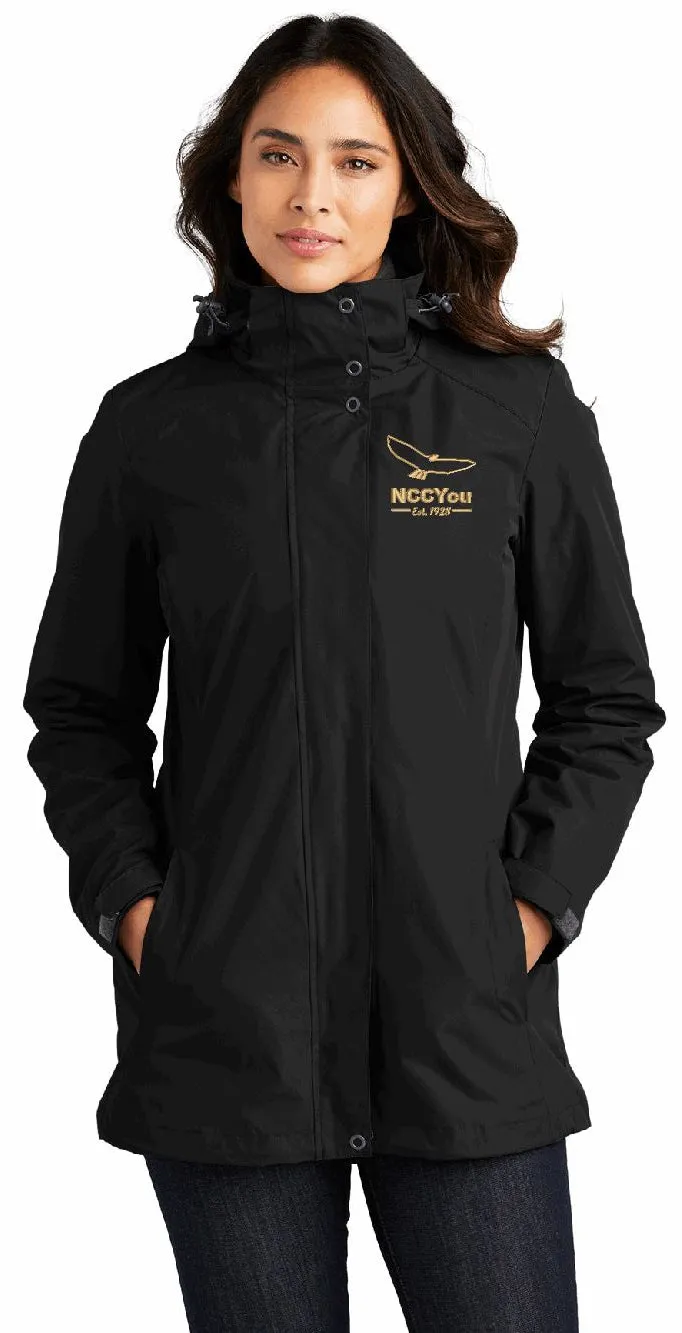 30) L123 PORT AUTHORITY LADIES 3 IN 1 JACKET