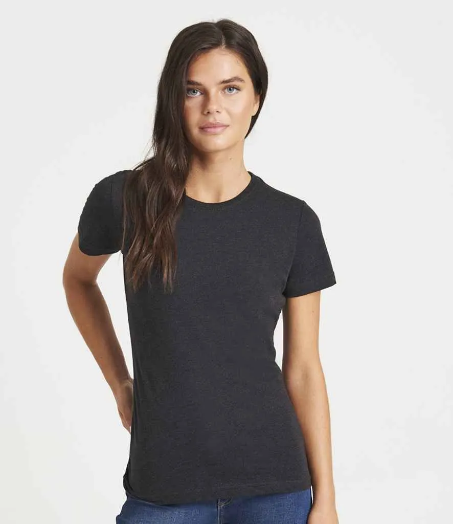 AWDis Ladies Tri-Blend T-Shirt | Heather Black