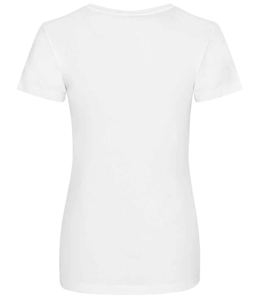AWDis Ladies Tri-Blend T-Shirt | Solid White