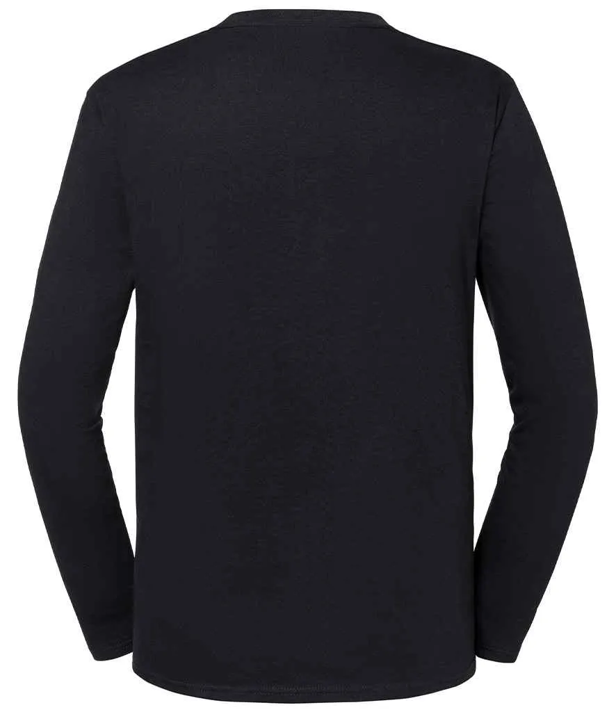Fruit Loom Iconic 195 Long Sleeve T-Shirt | Black