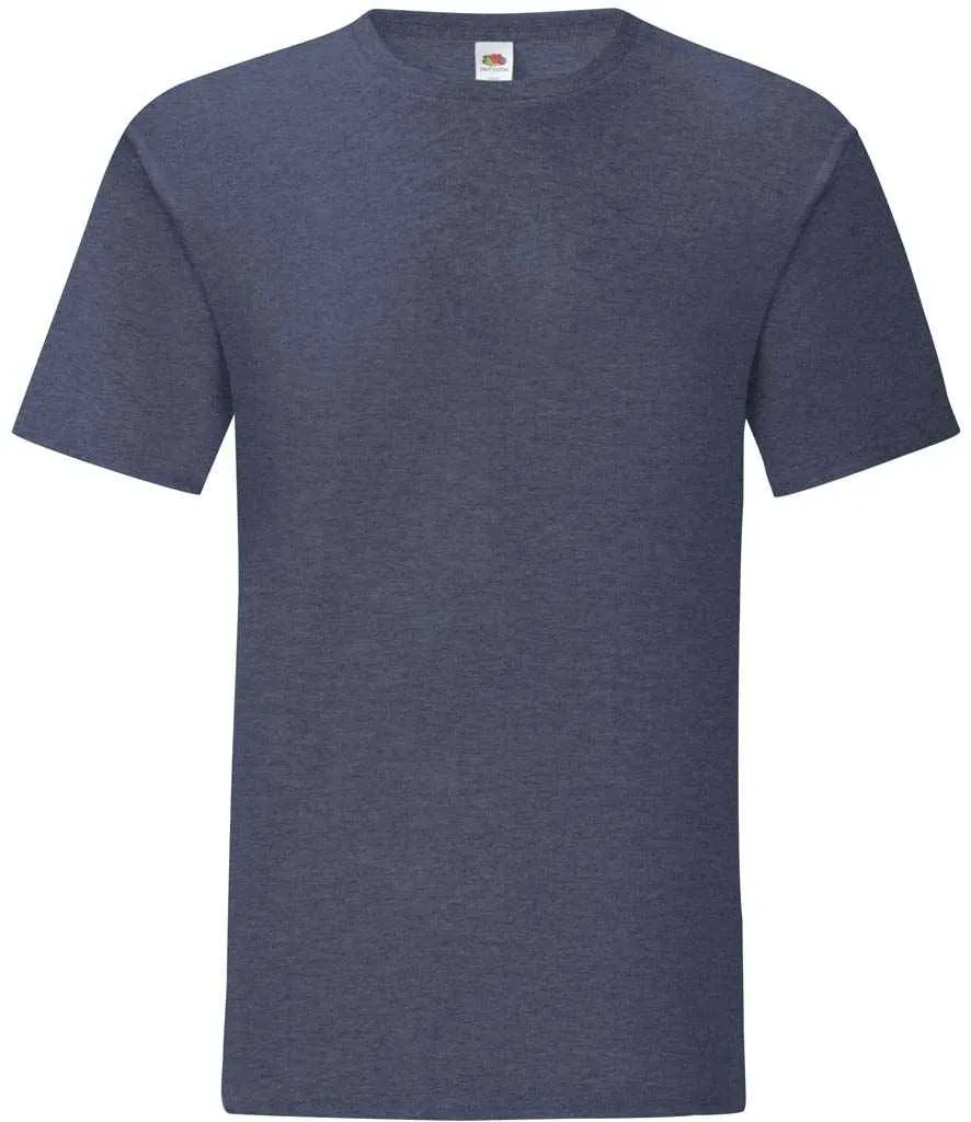 Fruit of the Loom Iconic 150 T-Shirt | Heather Navy