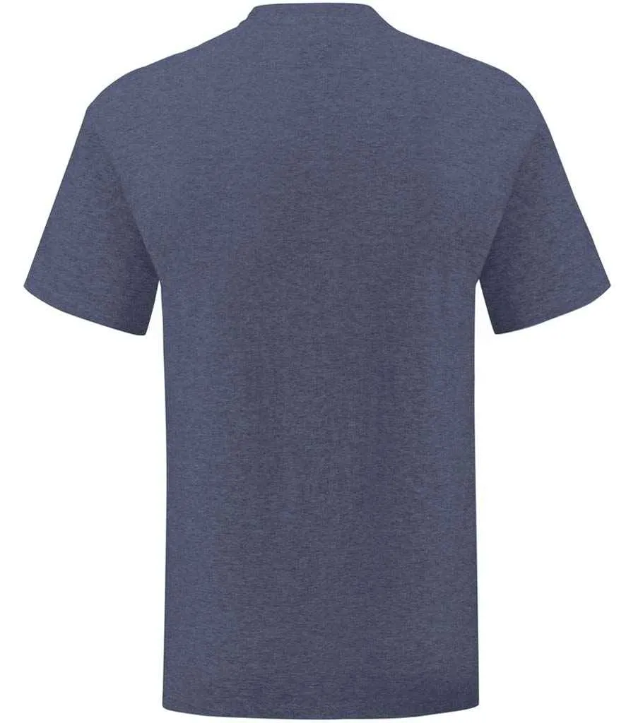 Fruit of the Loom Iconic 150 T-Shirt | Heather Navy