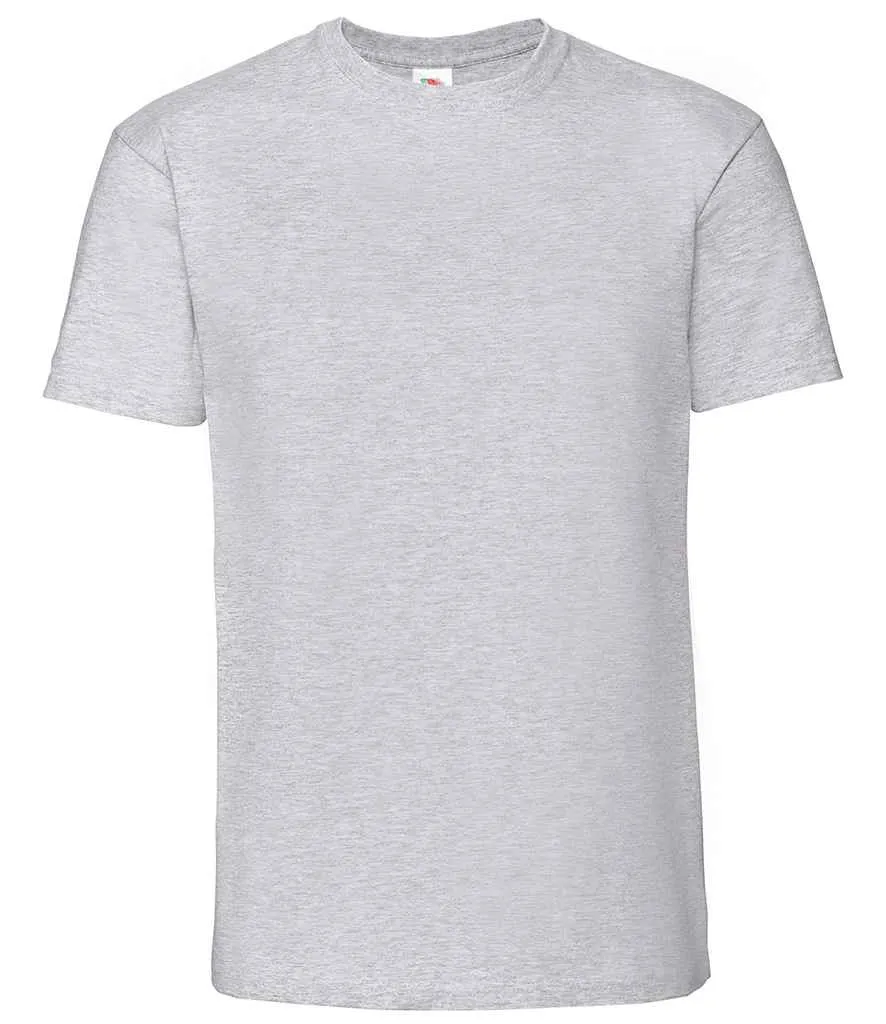 Fruit of the Loom Iconic 195 T-Shirt | Heather Grey