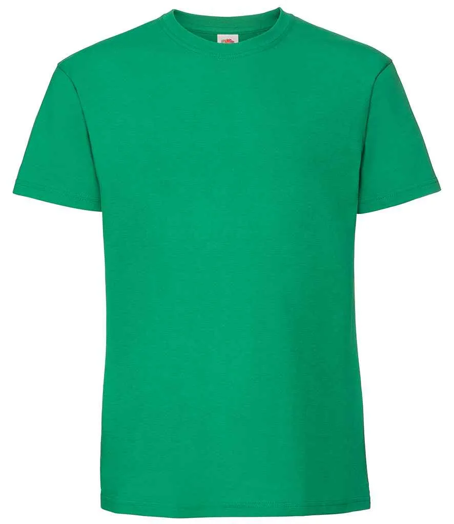 Fruit of the Loom Iconic 195 T-Shirt | Kelly Green
