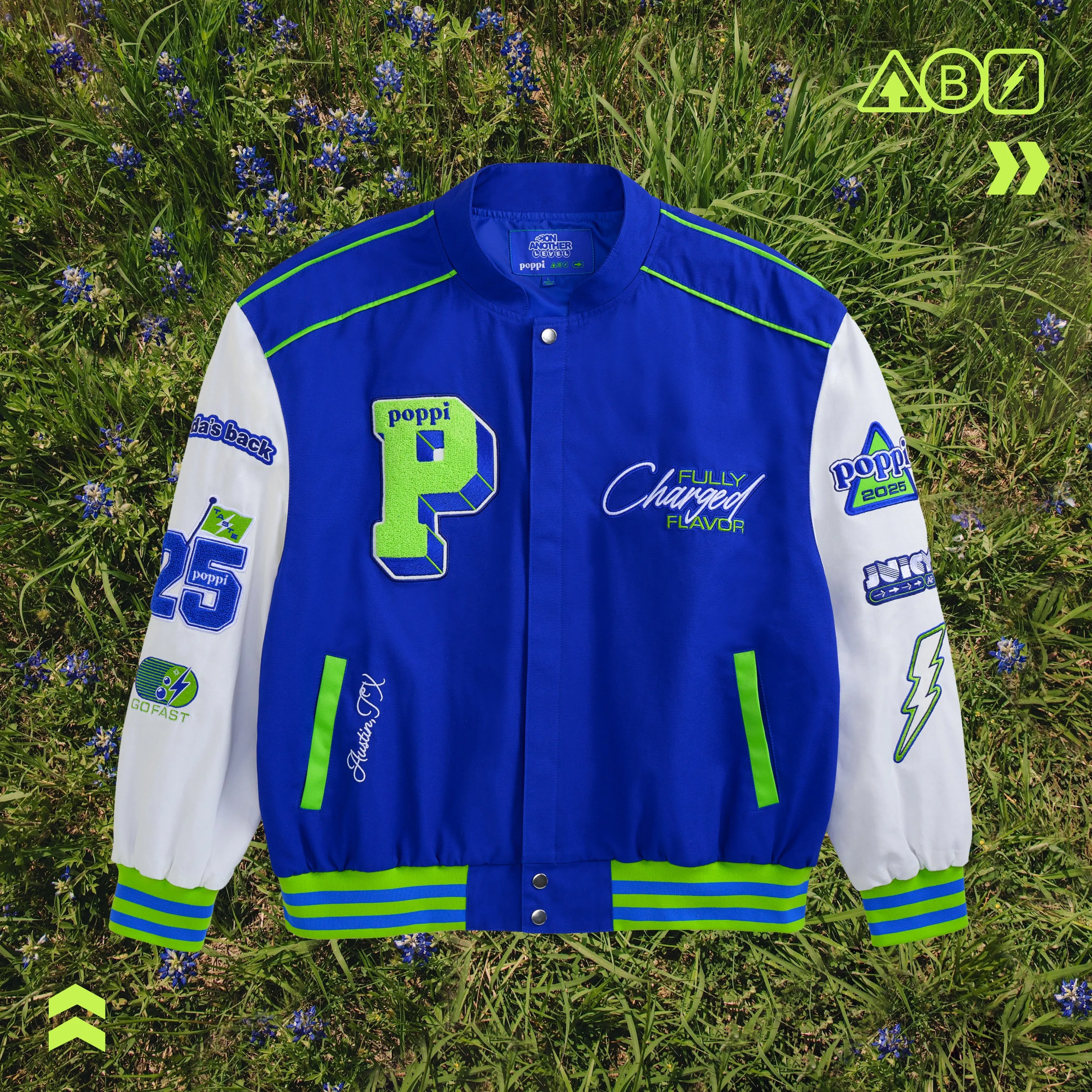 fully charged racing jacket