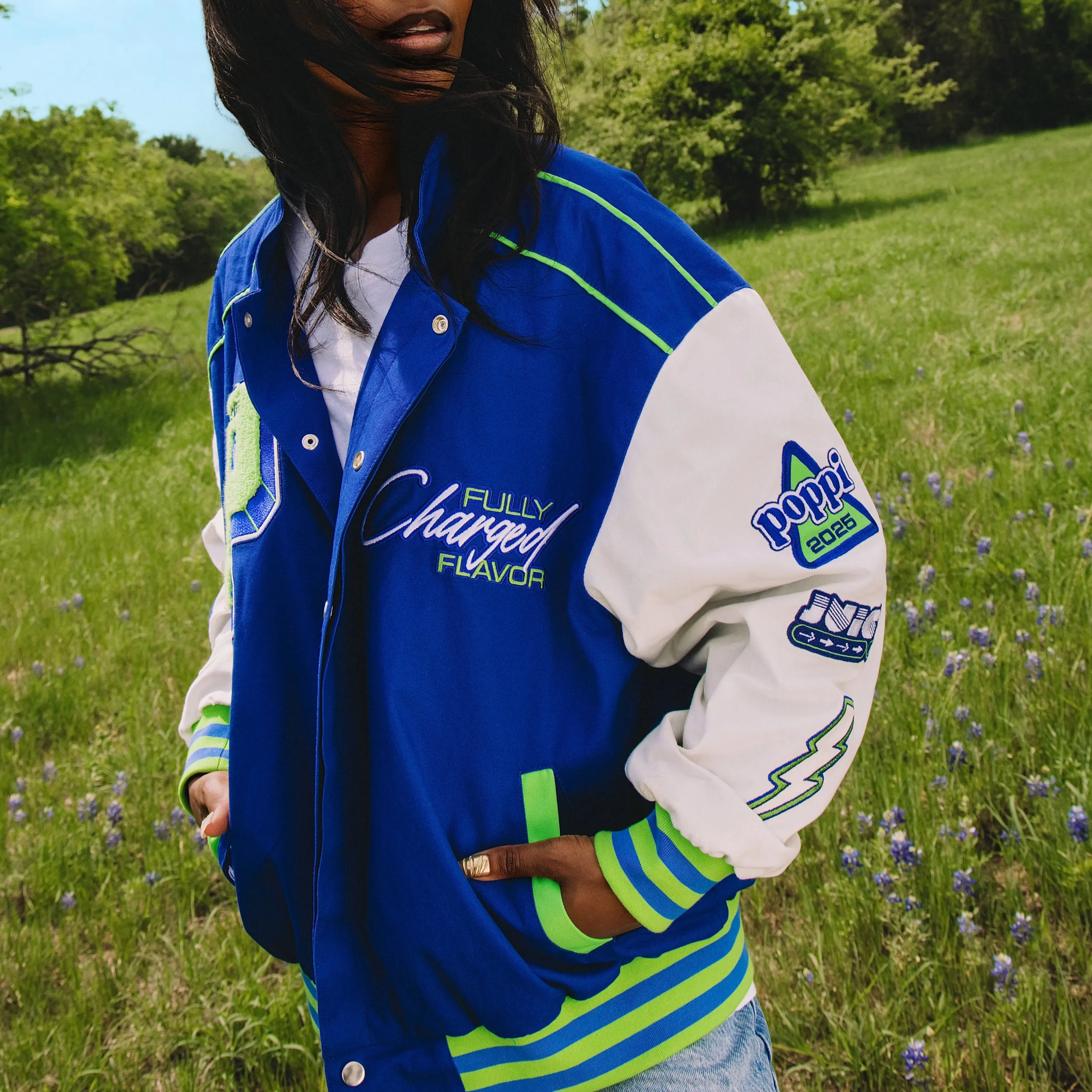 fully charged racing jacket