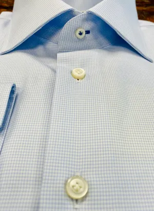 Mini Hounds-Tooth Dress Shirt