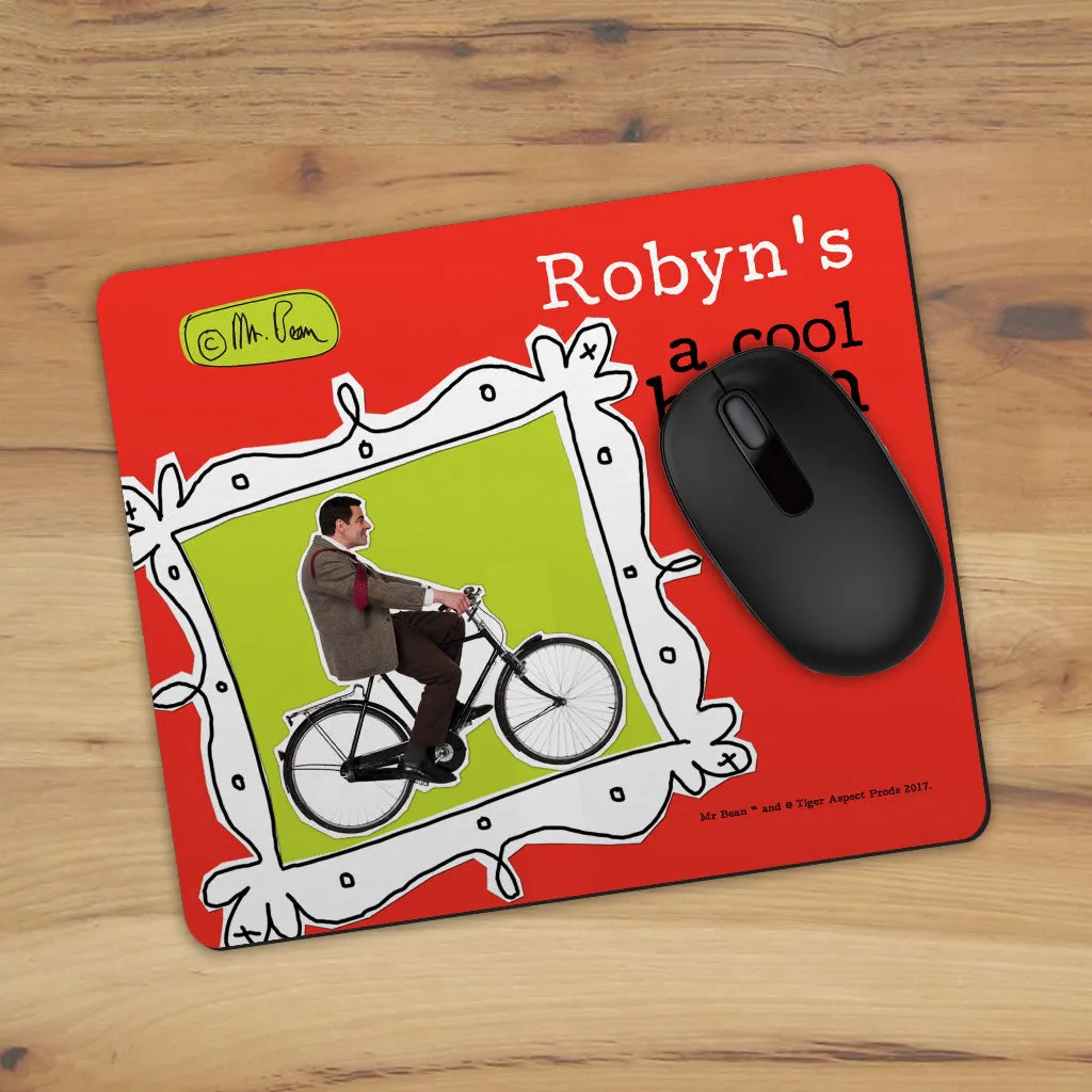 Personalised A Cool Bean Mouse mat