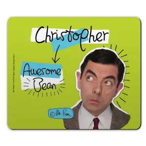 Personalised Awesome Bean Mouse mat