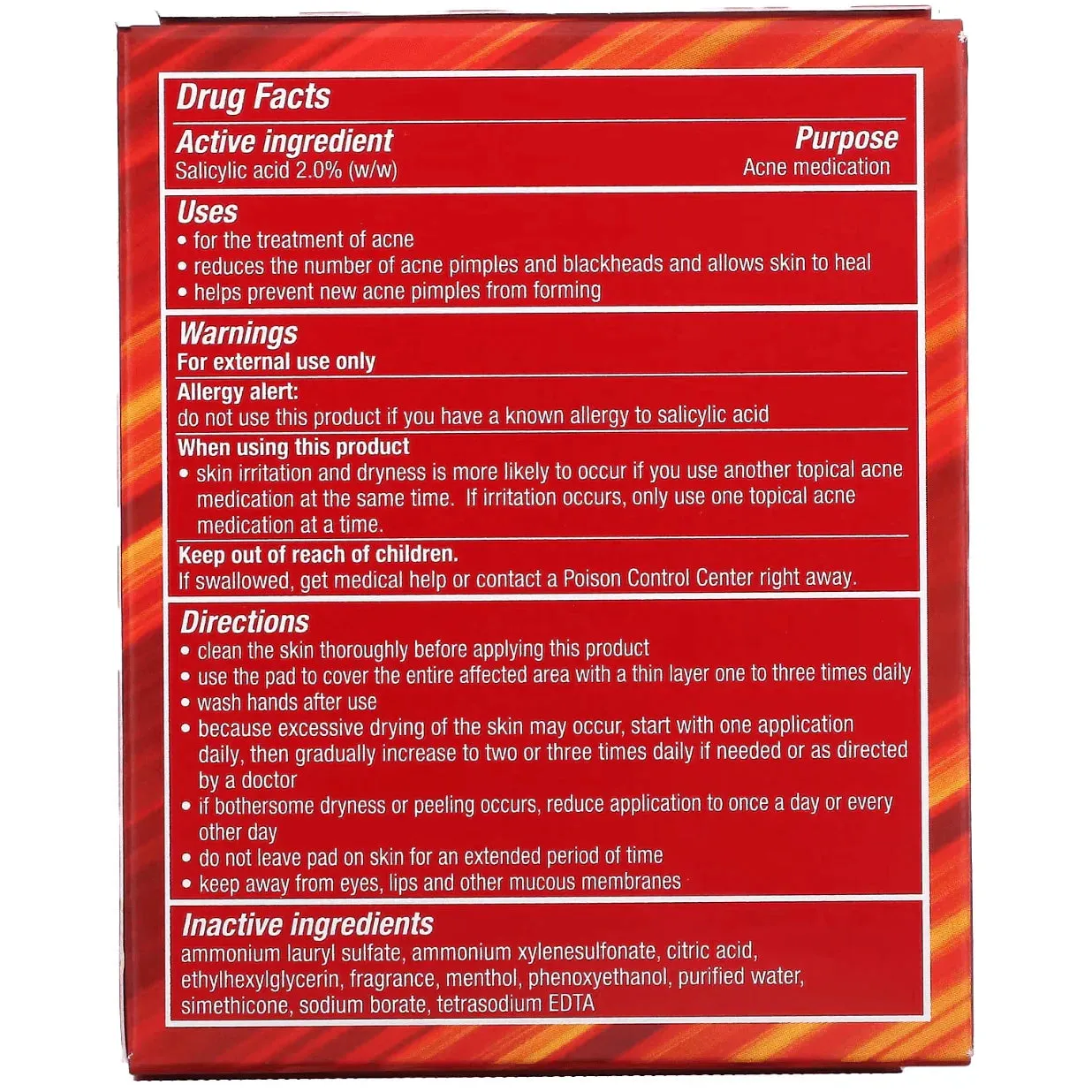 Stridex, Single-Step Acne Control, Maximum, Alcohol Free, 90 Soft Touch Pads
