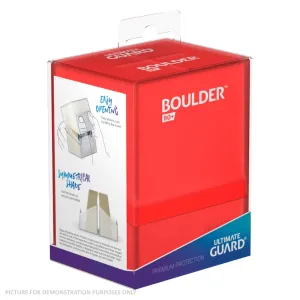 Ultimate Guard BOULDER Case 80  RUBY