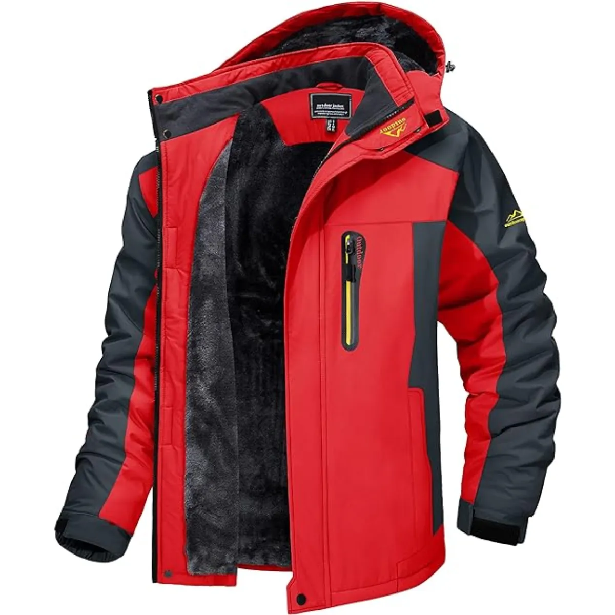WARM - COMFORTABLE FLEECE WINTER JACKET